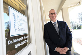 Dr michael Rohan, spine surgeon panama city, minimally invasive surgery pensacola, florida panhandle spine center